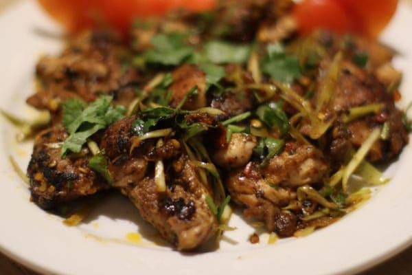 Chicken Chhoela (Poleko Kukhura)