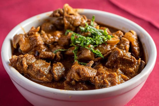 24. Manange Khasi Ko Masu (Goat Meat with Bone)